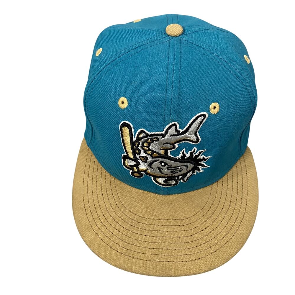 West Michigan Whitecaps Dam Breakers On Field Baseball Cap Hat Size 7 1/4